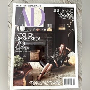 Architectural Digest Magazine with Julianne Moore Cover November 2017 Issue